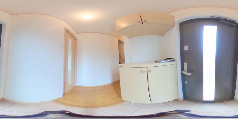 パノラマ画像玄関