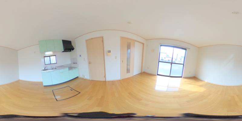 パノラマ画像リビング