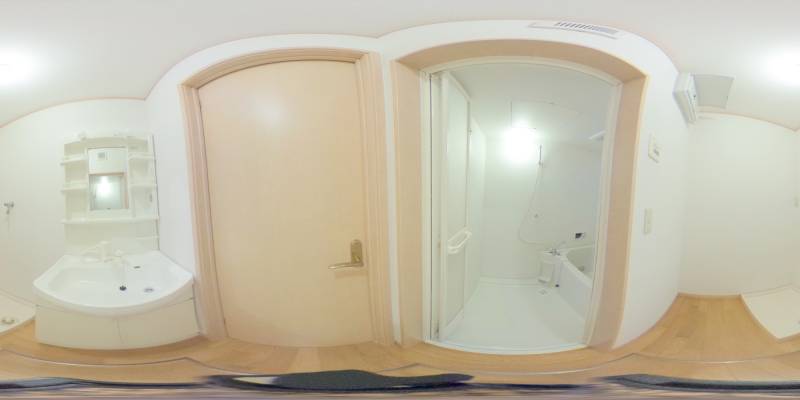 パノラマ画像洗面所