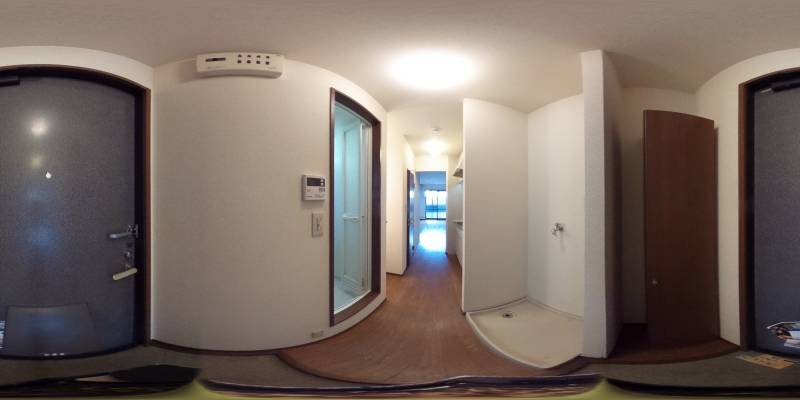 パノラマ画像玄関