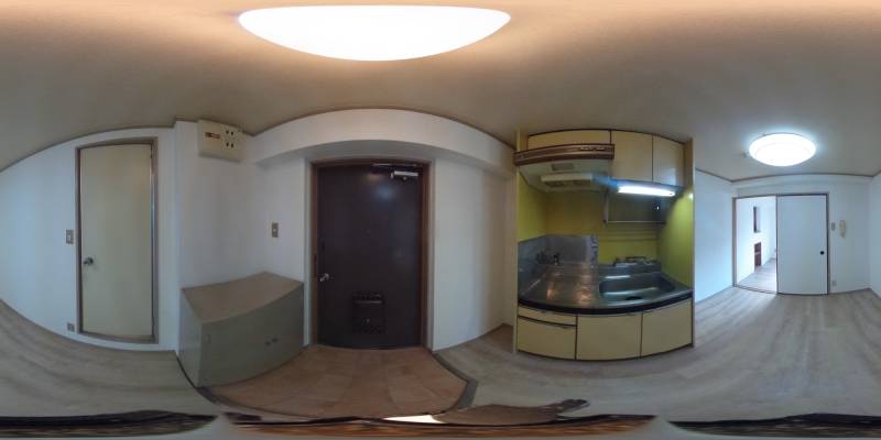 パノラマ画像キッチン