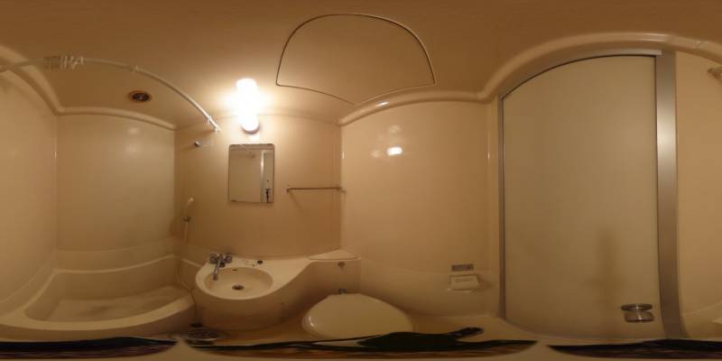 パノラマ画像バスルーム