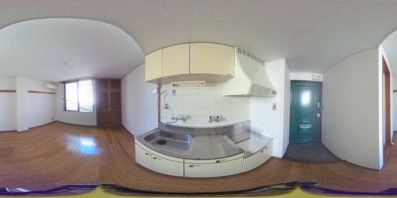 パノラマ画像キッチン