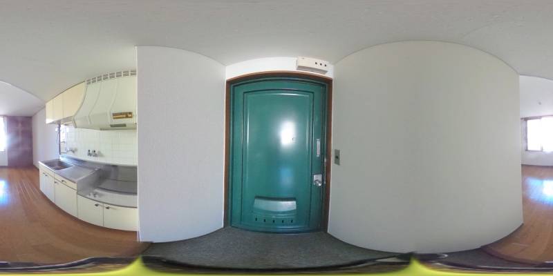 パノラマ画像玄関