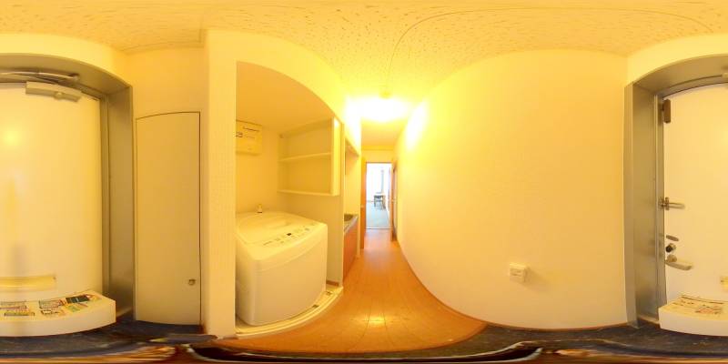 パノラマ画像玄関