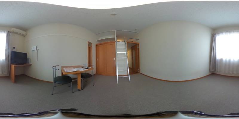 パノラマ画像洋室