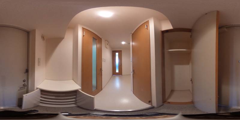 パノラマ画像玄関