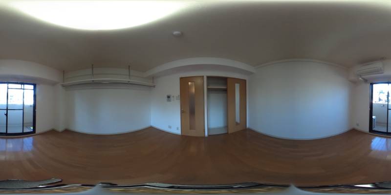 パノラマ画像洋室