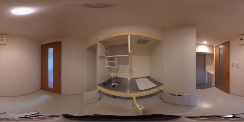 パノラマ画像キッチン