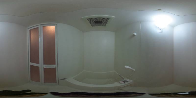 パノラマ画像バスルーム