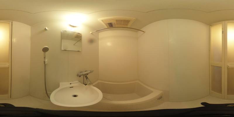 パノラマ画像バスルーム