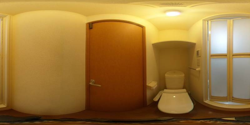 パノラマ画像トイレ