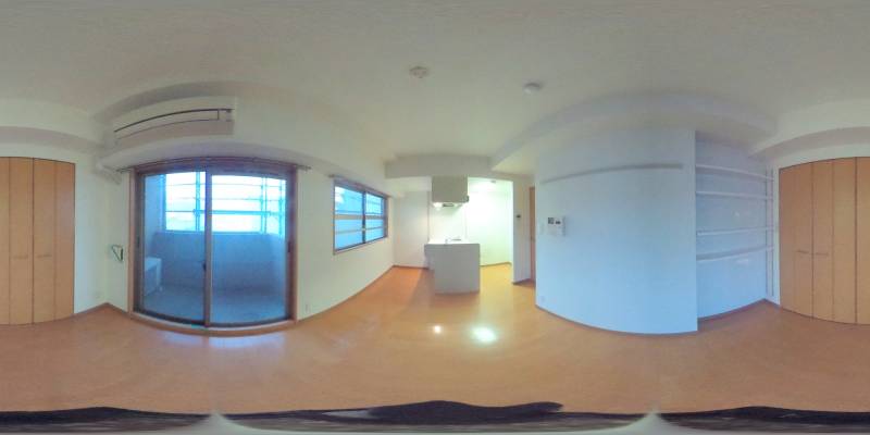 パノラマ画像洋室