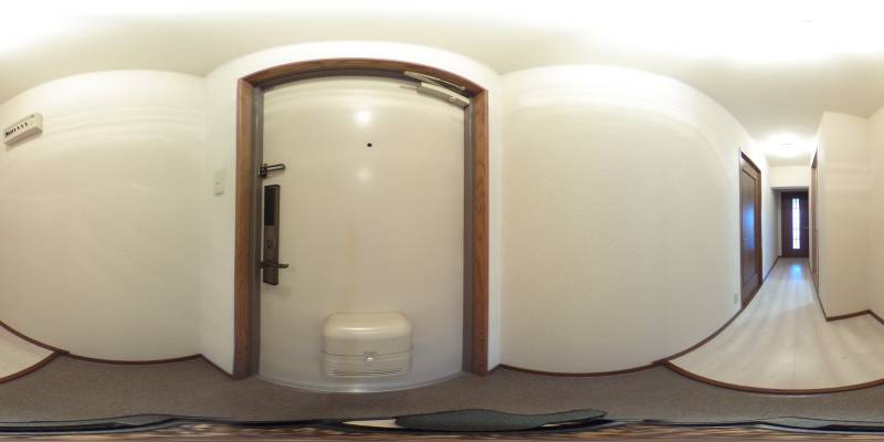 パノラマ画像玄関