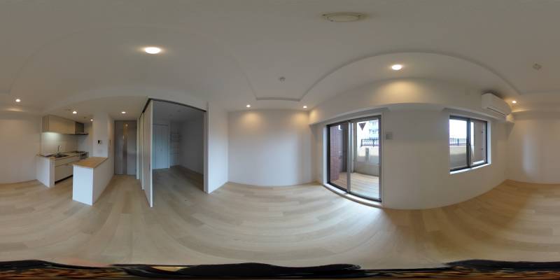 パノラマ画像リビング