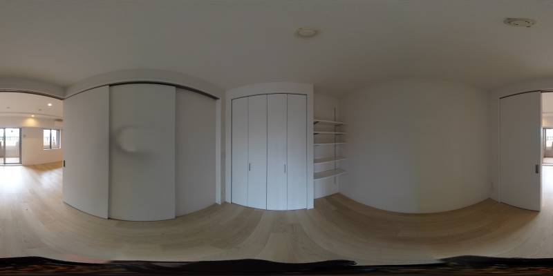 パノラマ画像洋室