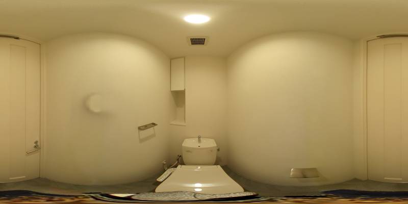 パノラマ画像トイレ