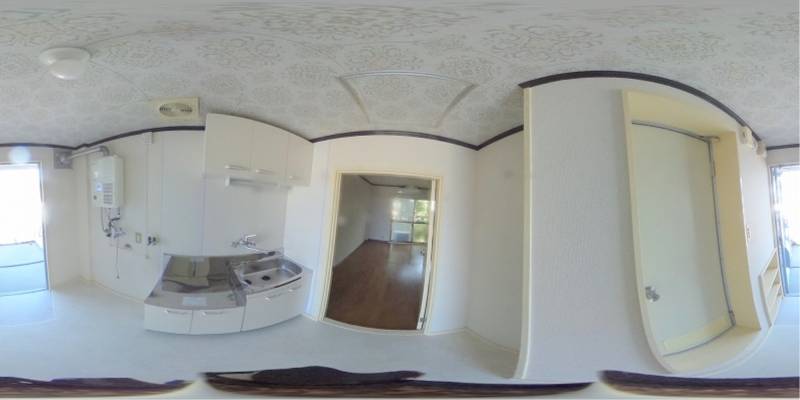 パノラマ画像キッチン