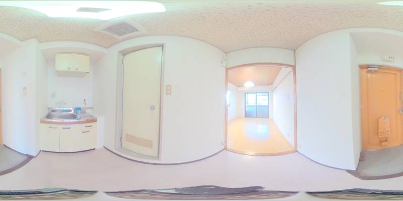 パノラマ画像玄関