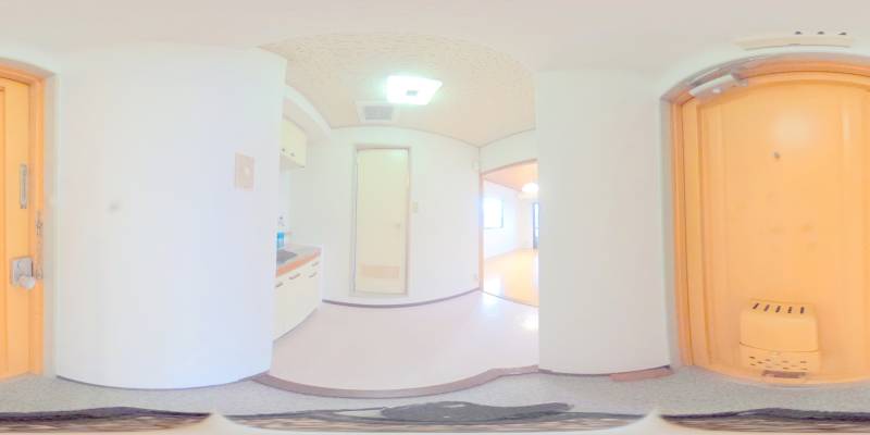 パノラマ画像玄関