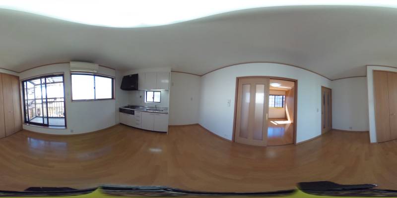 パノラマ画像リビング