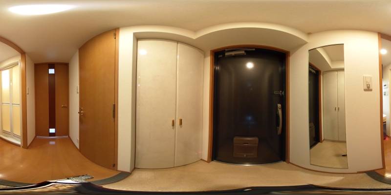 パノラマ画像玄関