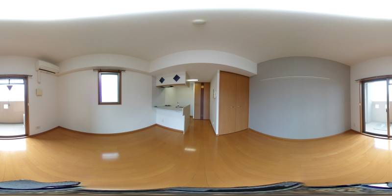 パノラマ画像洋室