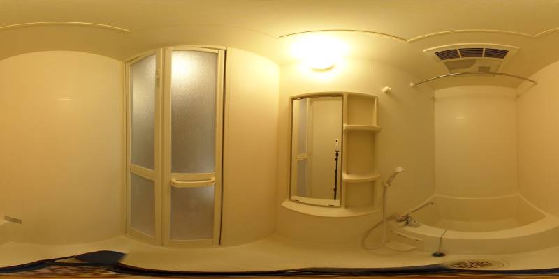 パノラマ画像バスルーム