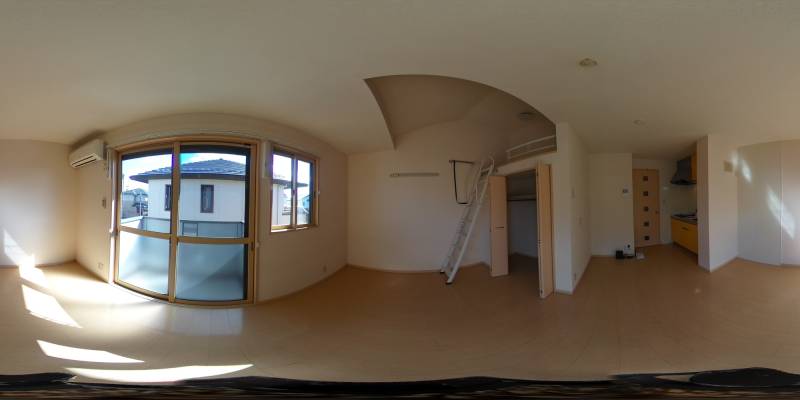 パノラマ画像洋室