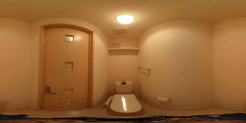 パノラマ画像トイレ