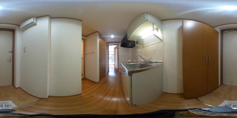 パノラマ画像玄関