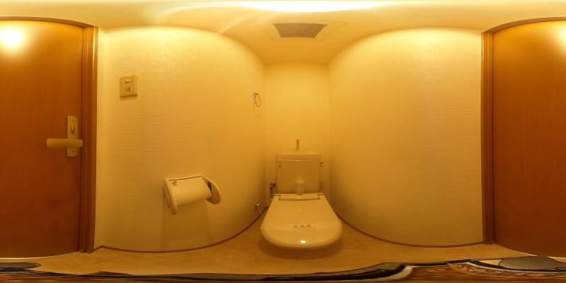 パノラマ画像トイレ