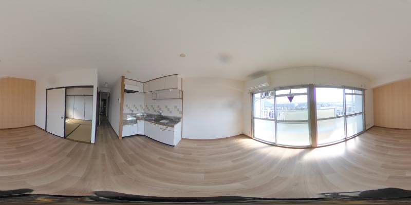 パノラマ画像リビング