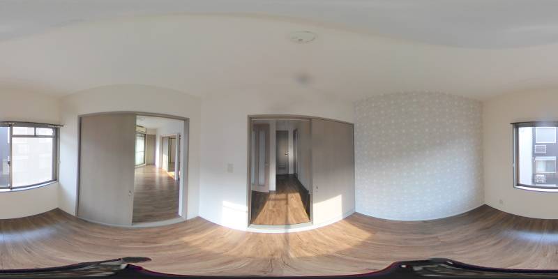 パノラマ画像洋室