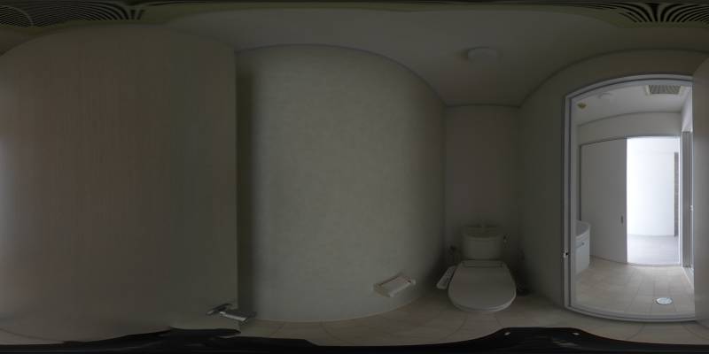 パノラマ画像トイレ