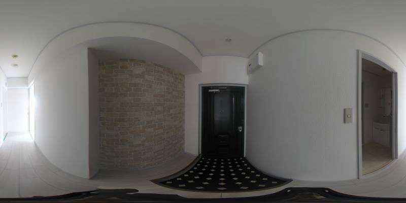 パノラマ画像玄関