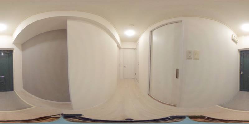 パノラマ画像玄関