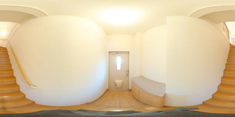 パノラマ画像玄関