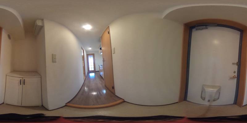 パノラマ画像玄関