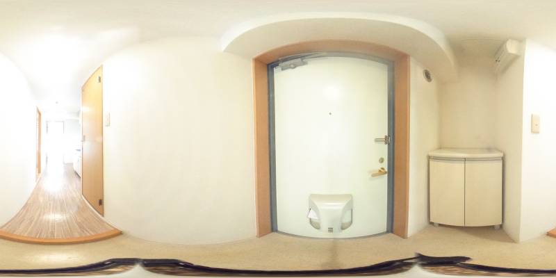 パノラマ画像玄関