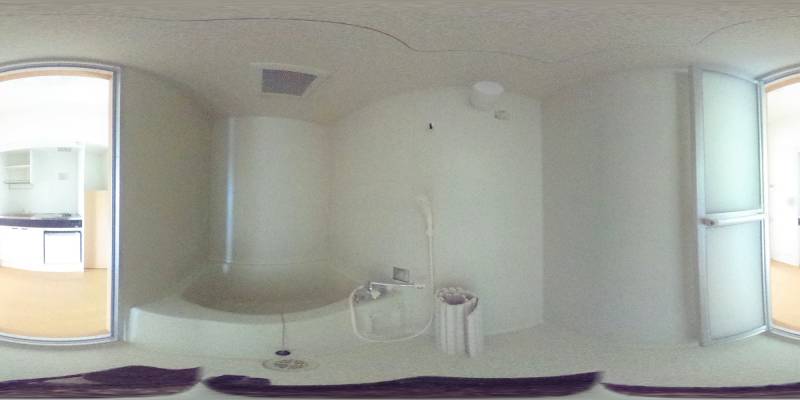 パノラマ画像バスルーム