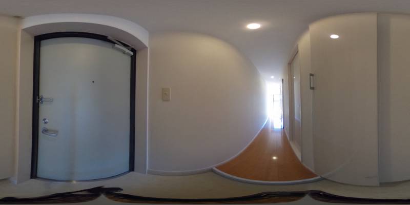 パノラマ画像玄関