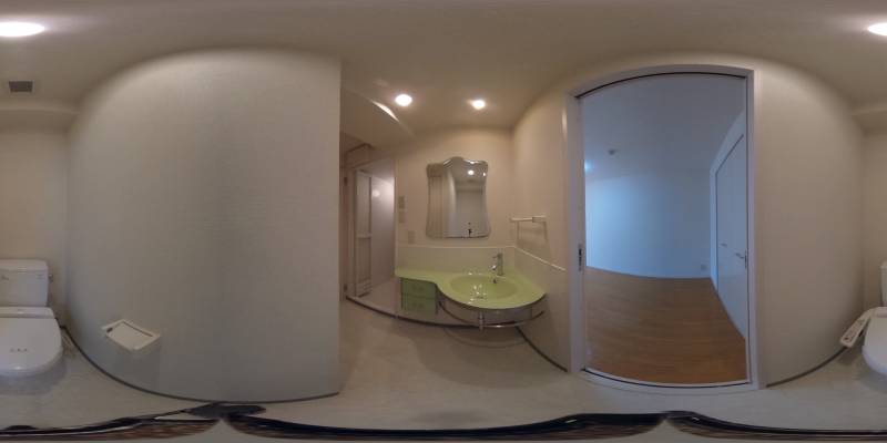 パノラマ画像トイレ