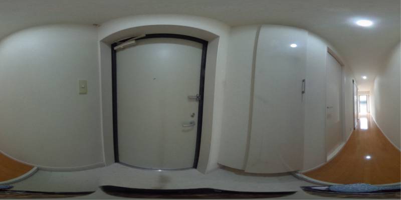 パノラマ画像玄関