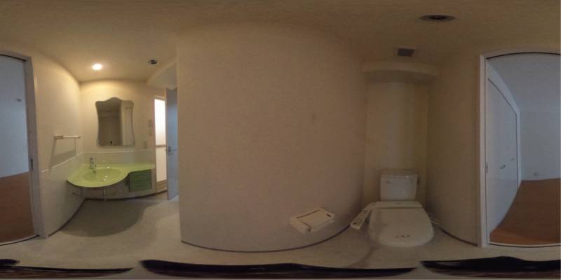 パノラマ画像トイレ