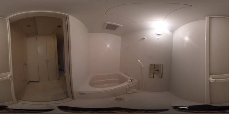 パノラマ画像バスルーム