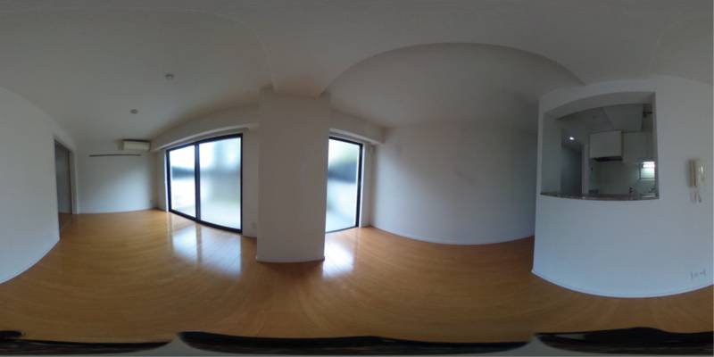 パノラマ画像リビング