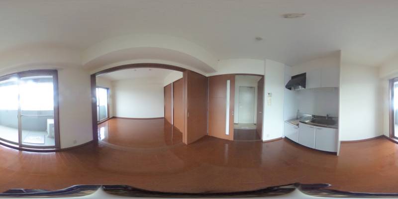 パノラマ画像洋室