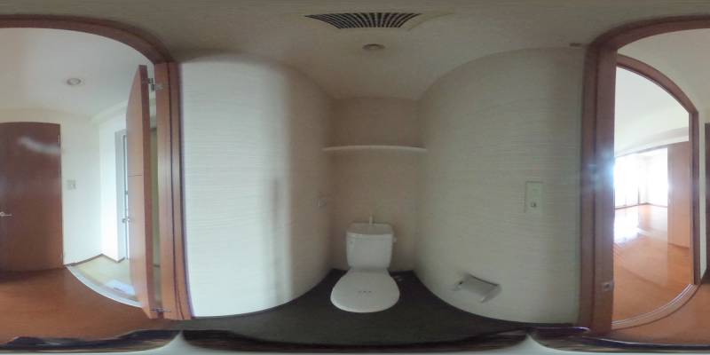 パノラマ画像トイレ