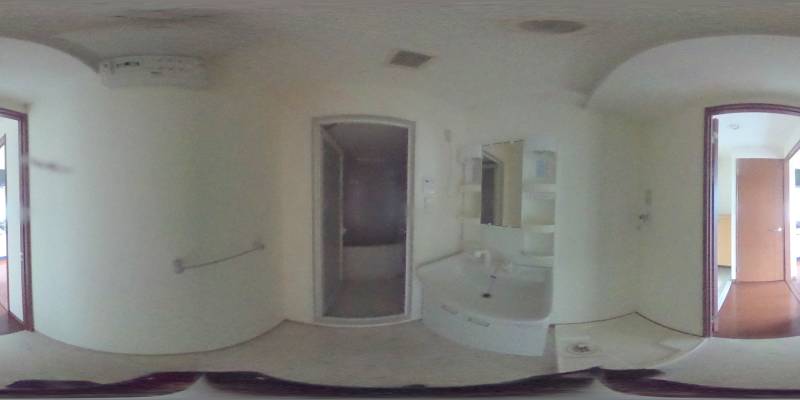 パノラマ画像洗面所